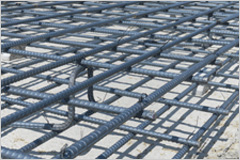 7. Floor double grid-type placing