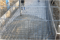 8. Floor concrete placing