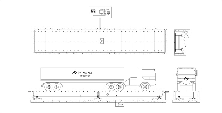 Underground-PC weighing system Specifications